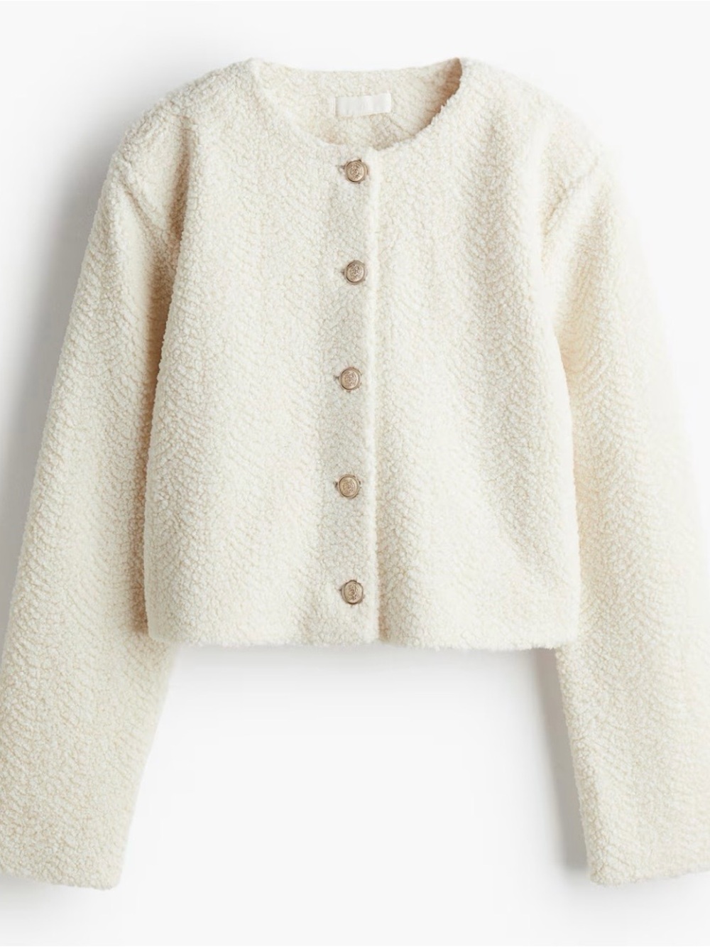 NWT H&M Teddy Fleece Cardigan